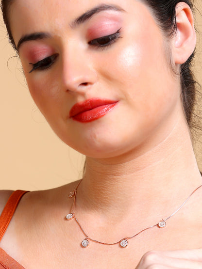 Hamsa Coin Charm Necklace