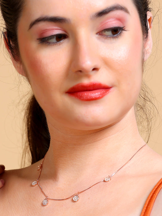 Hamsa Coin Charm Necklace