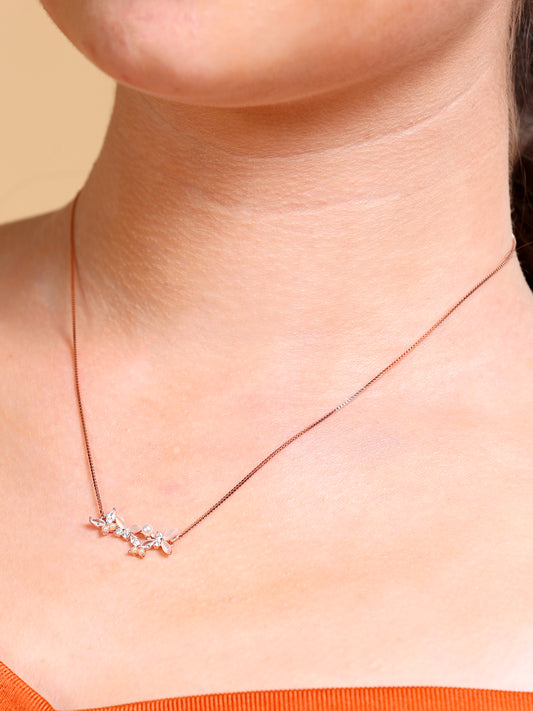 Pearl Marquise Cluster Necklace