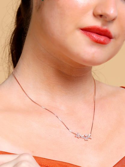 Pearl Marquise Cluster Necklace