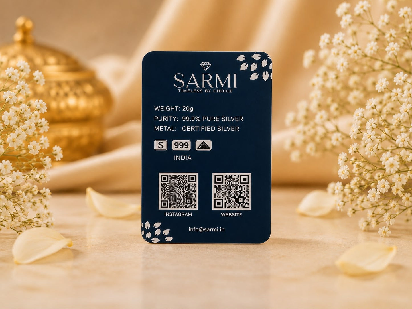 SARMI 999 Fine Silver Gift Coin