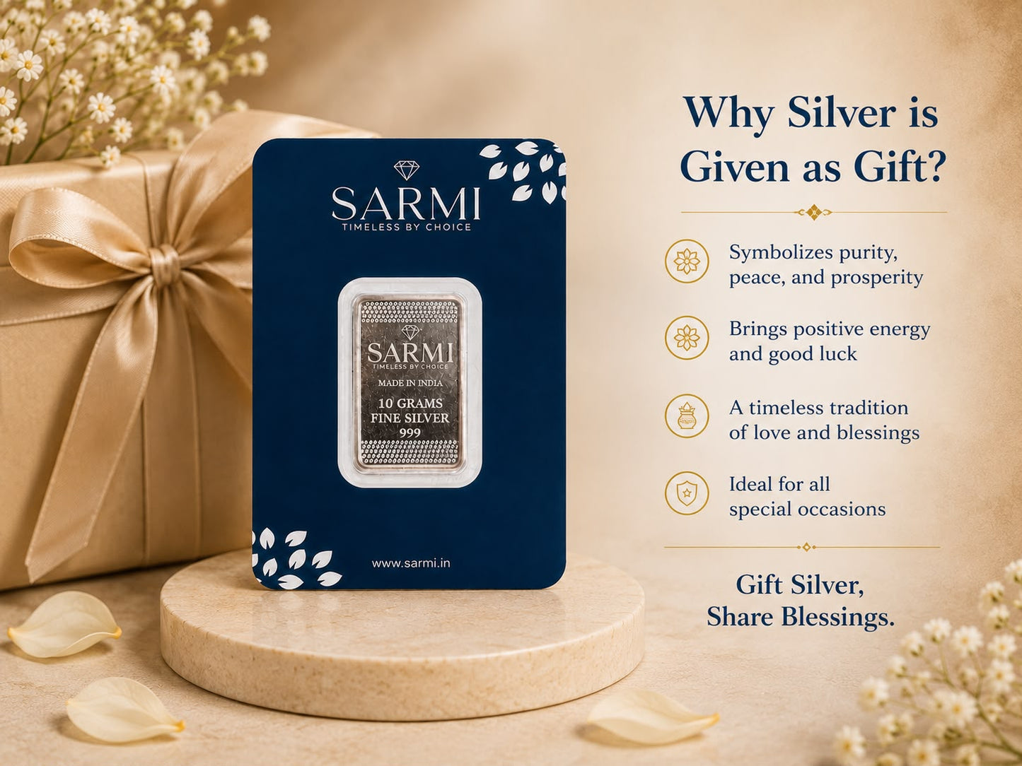 SARMI 999 Fine Silver Gift Coin